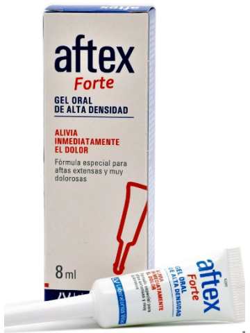 AFTEX FORTE GEL ORAL 8 ML