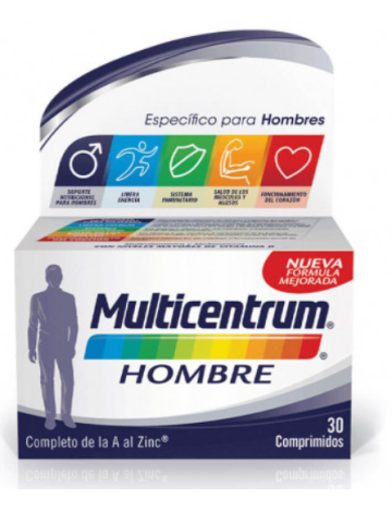 MULTICENTRUM HOMBRE 30 COMP