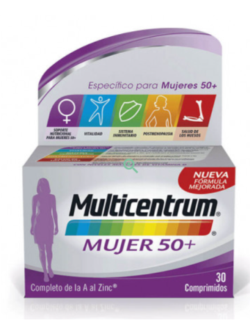 MULTICENTRUM MUJER 50+ 30 COMP