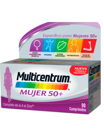 MULTICENTRUM MUJER 50+ 90 COMP