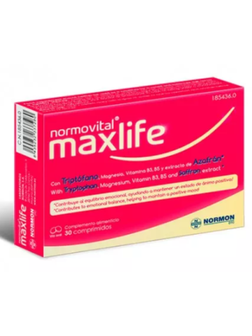 NORMOVITAL MAXLIFE 30 COMP