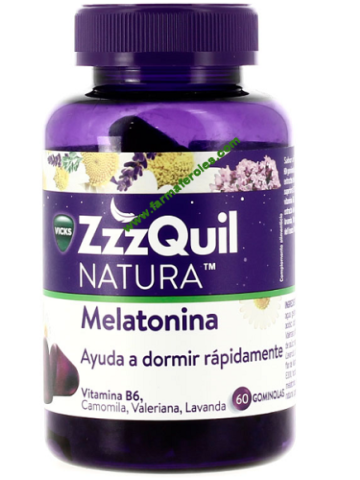 ZZZQUIL NATURA 60 GOMINOLAS